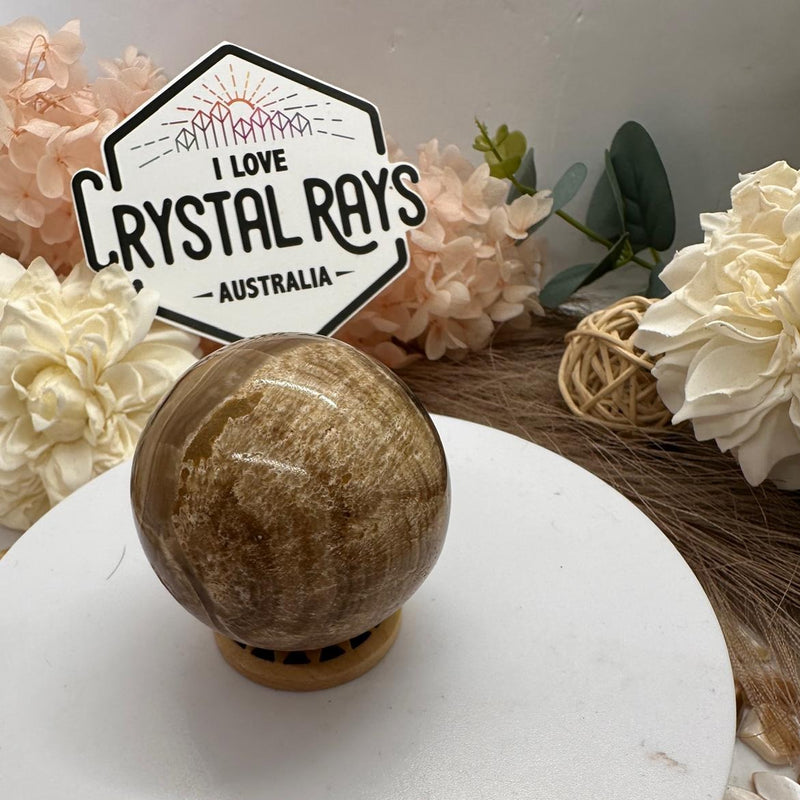 Chocolate Calcite Sphere