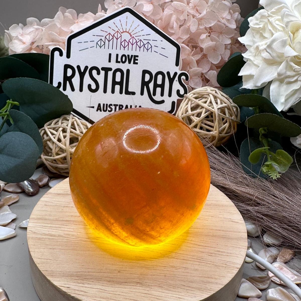 Honey Calcite