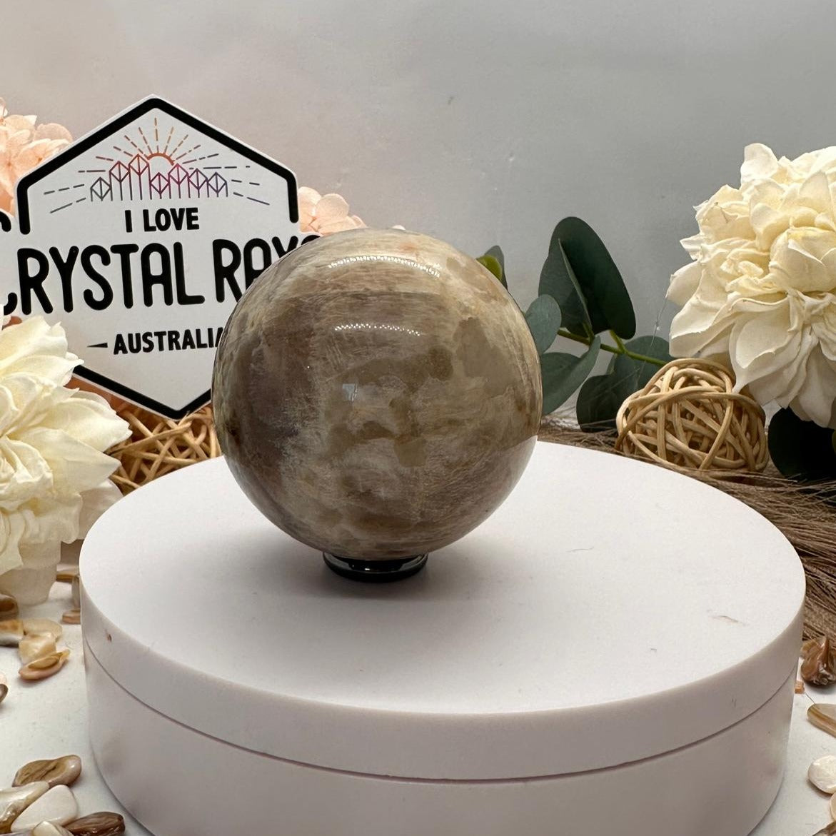 Moonstone sphere