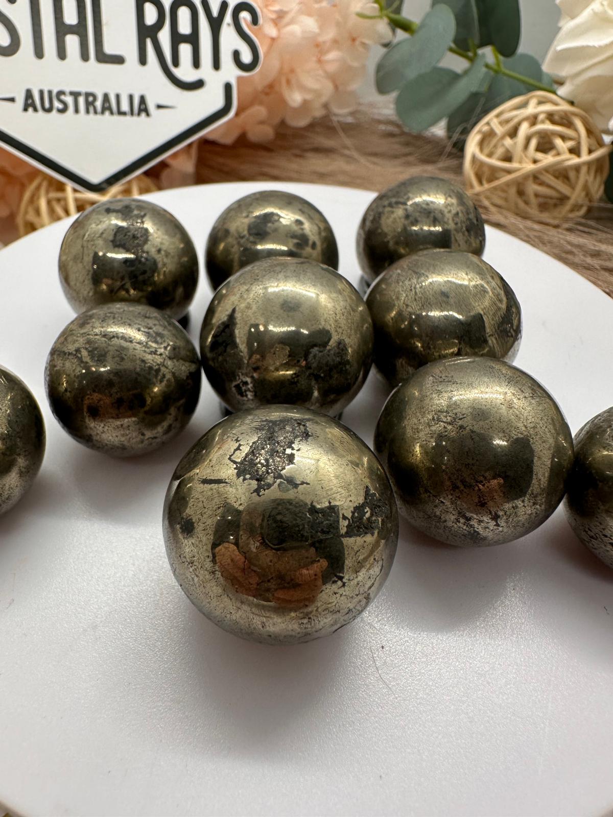 Pyrite Spheres