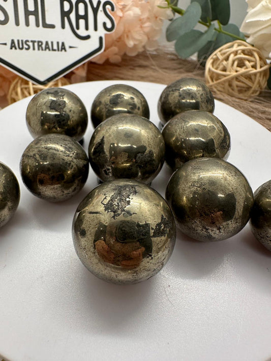 Pyrite Spheres