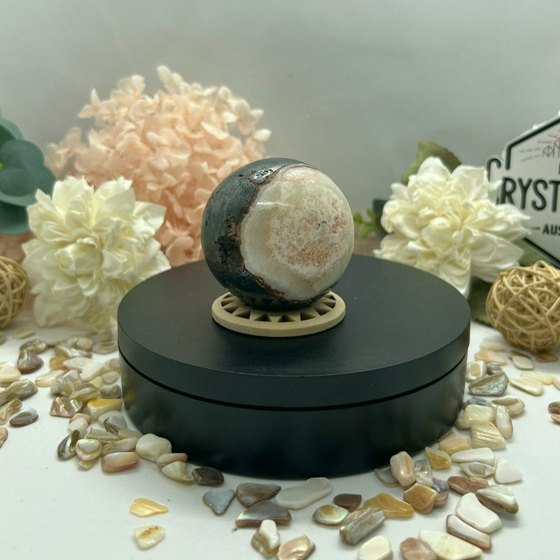 Pink Aragonite Sphere
