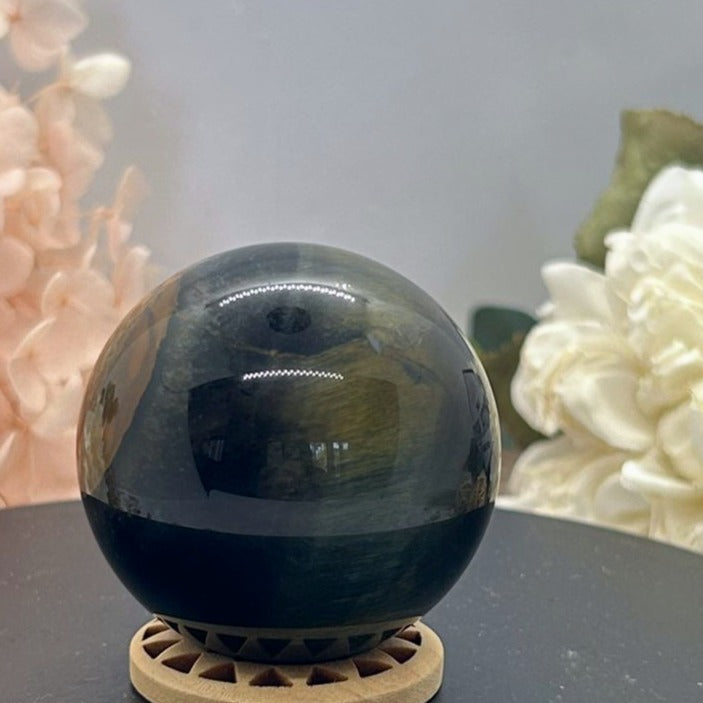 Blue Tigers Eye Sphere