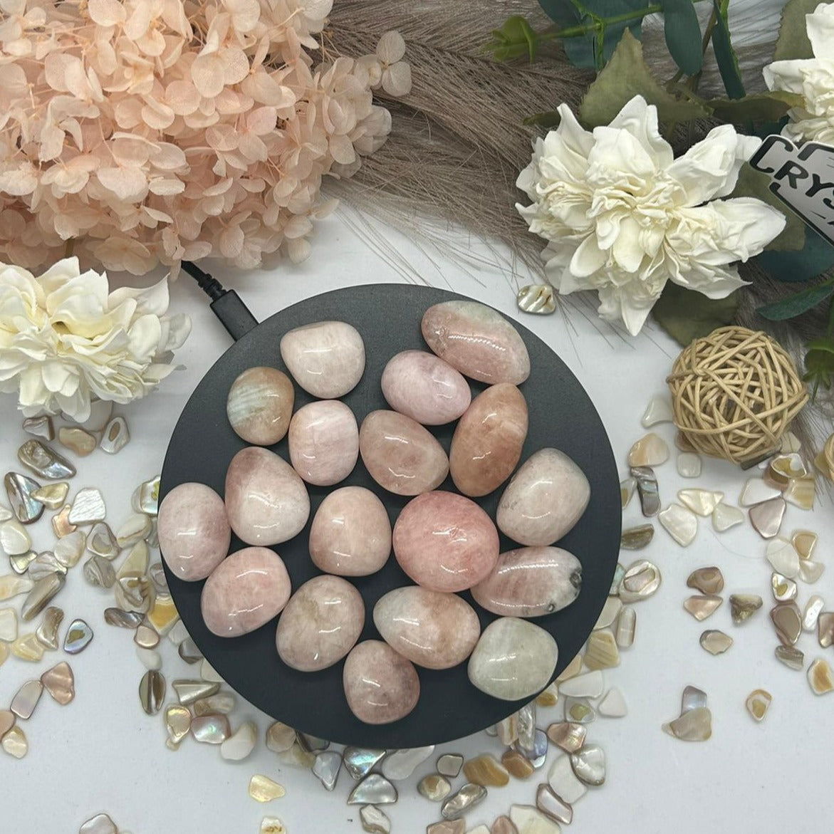 Rose Quartz Tumble Stone 16g