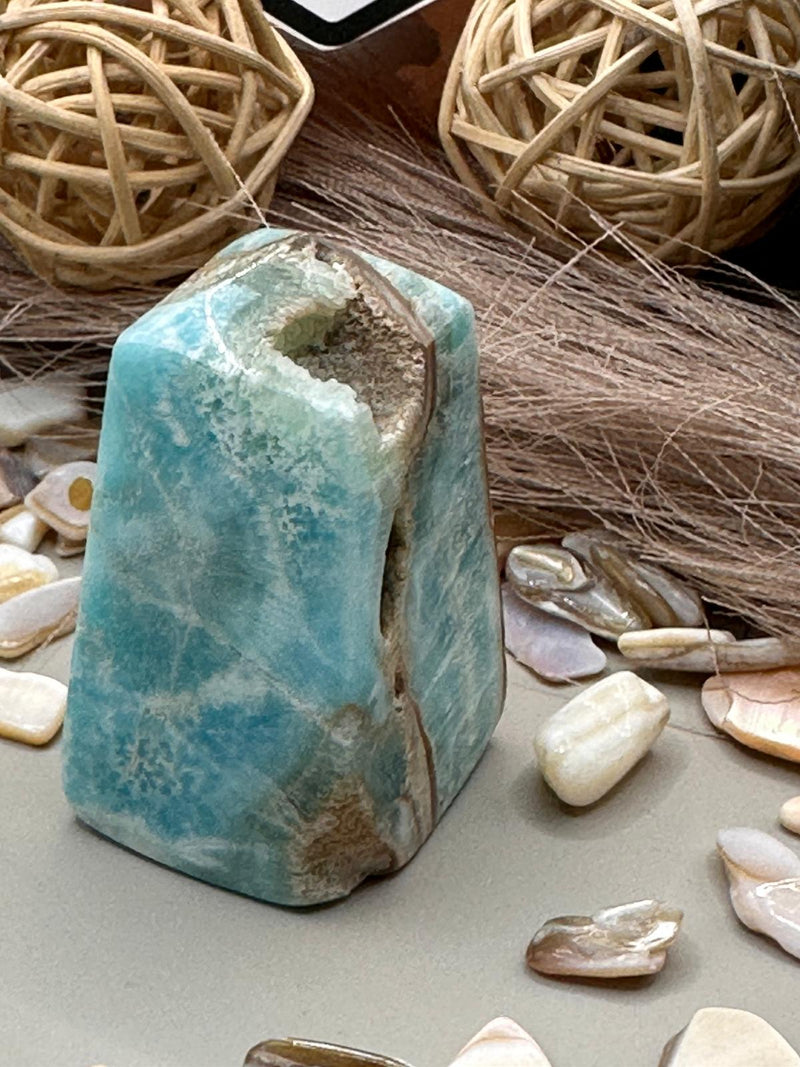 Blue Aragonite Tower