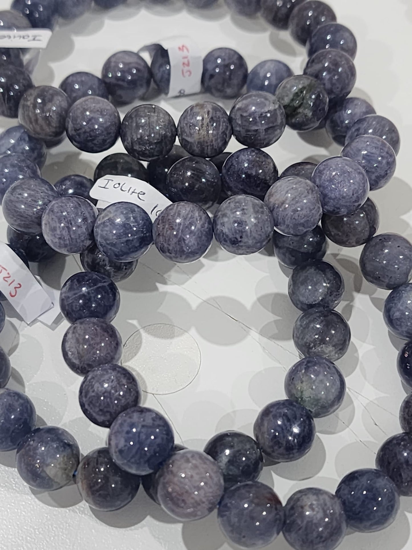 Cordierite (Iolite) Bracelet 10mm