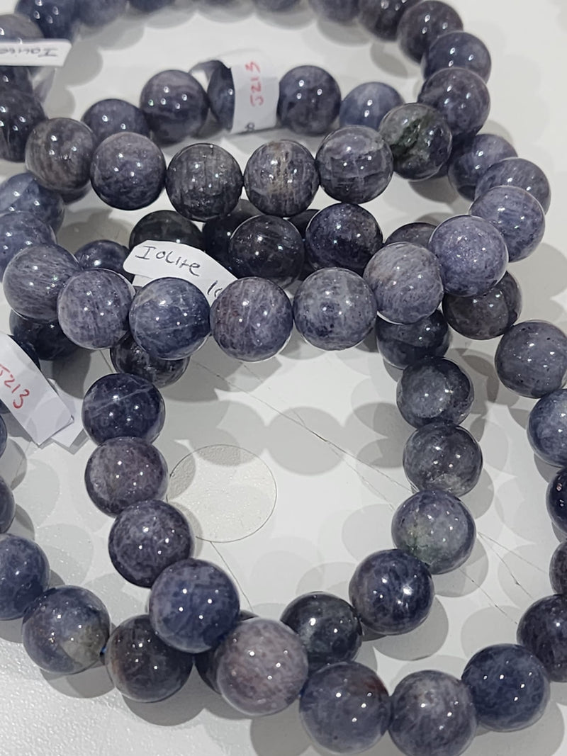 Cordierite (Iolite) Bracelet 10mm