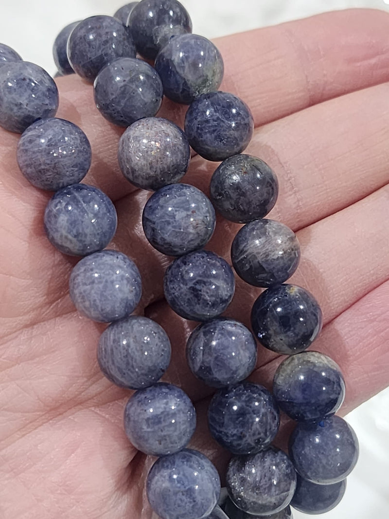 Cordierite (Iolite) Bracelet 10mm