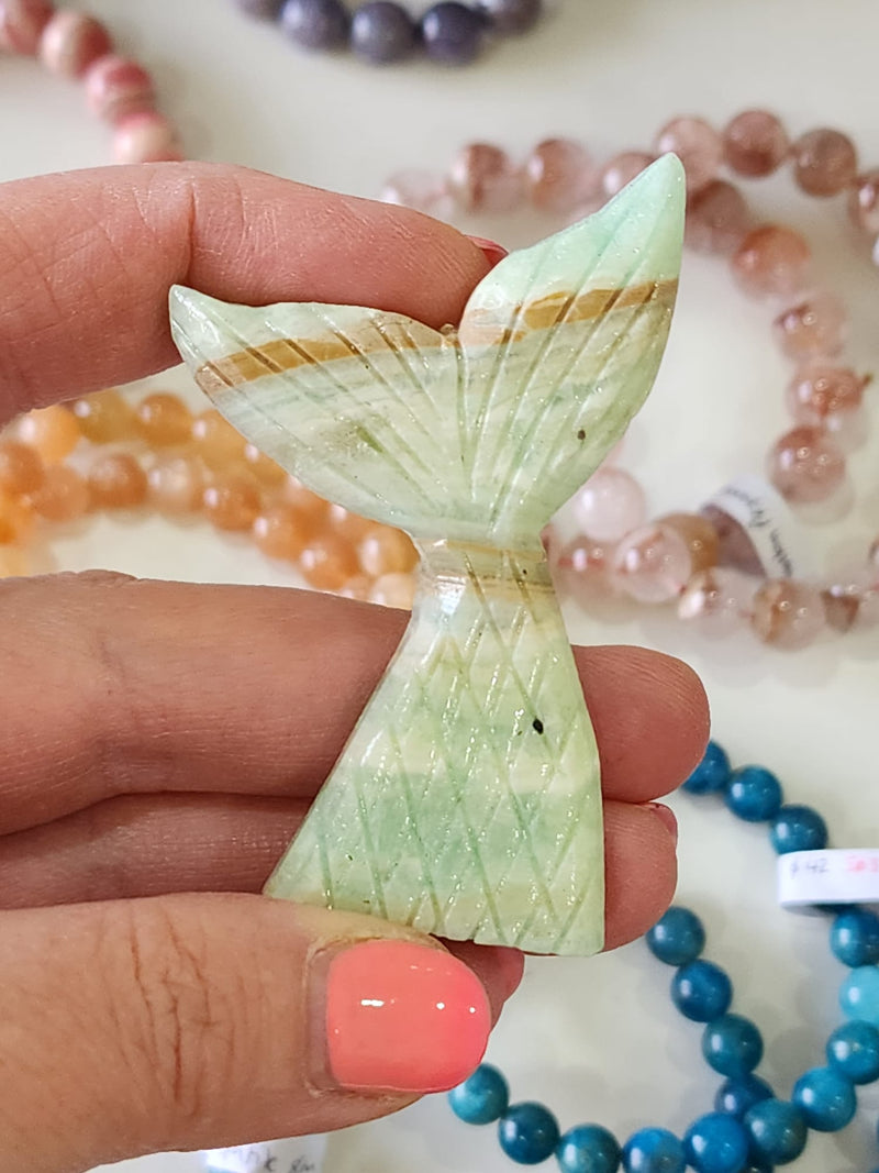 Caribbean Calcite Mermaid Tail