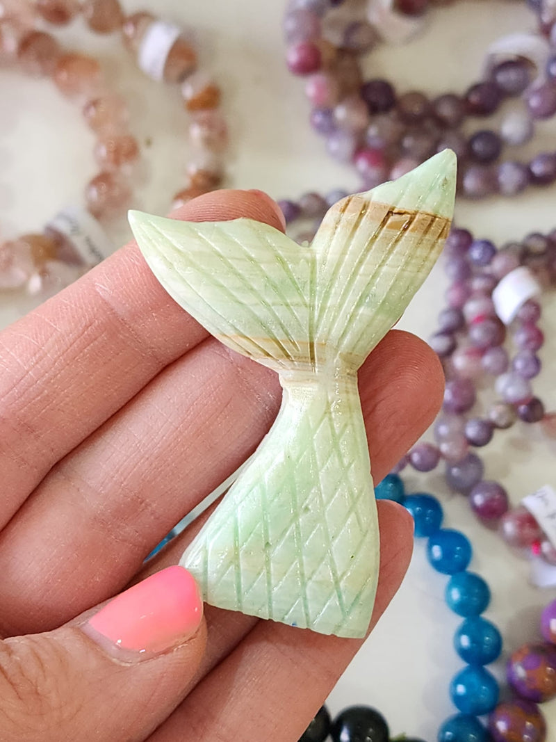 Caribbean Calcite Mermaid Tail