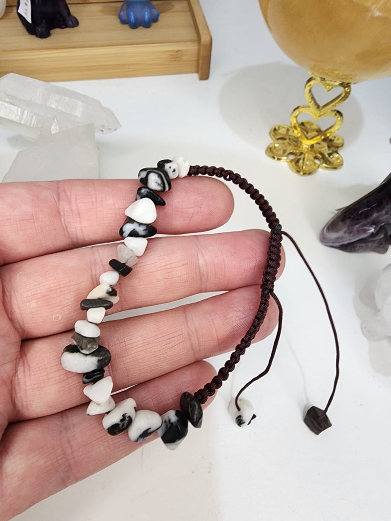 Orca Jasper Bracelet - Draw String