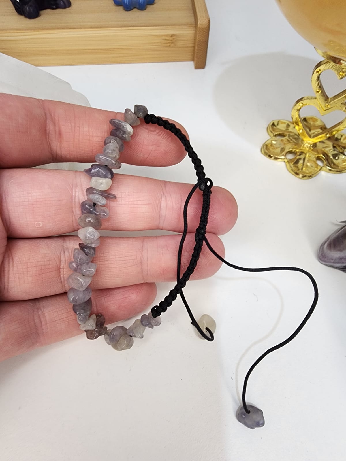 💙✨Blue Aventurine Drawstring Bracelet