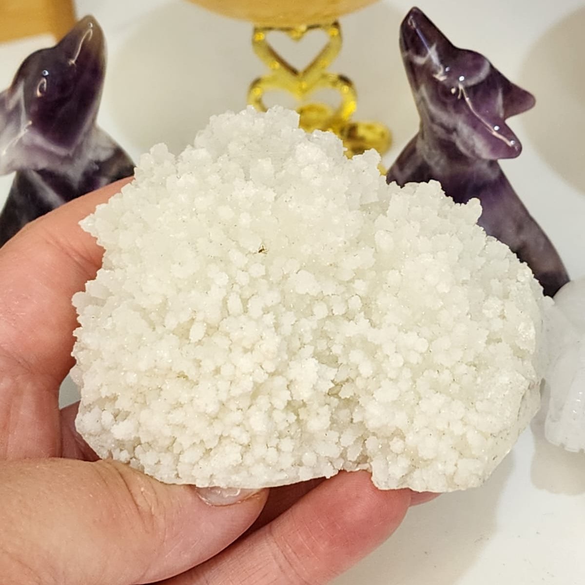 Zeolite Mineral Apophyllite + Quartz 122g