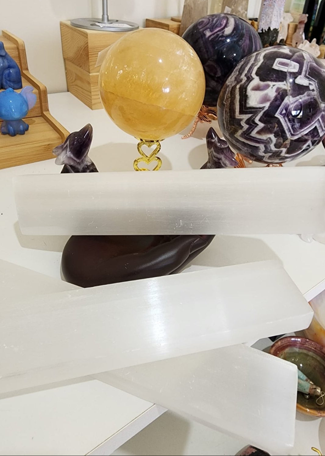 Selenite Wand