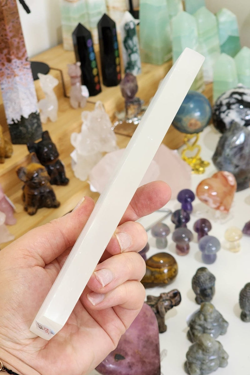 Selenite Wand