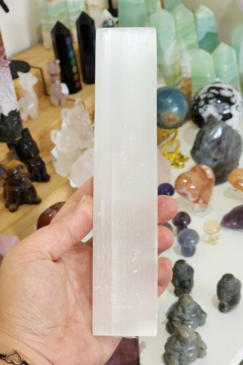 Selenite Wand