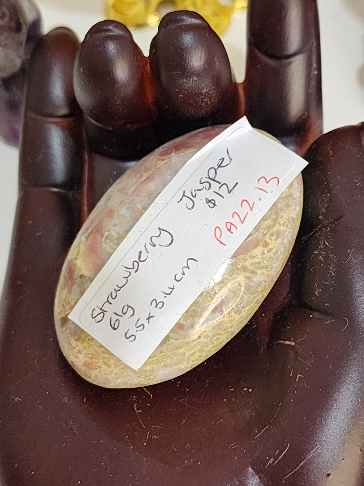 Strawberry Jasper Palm