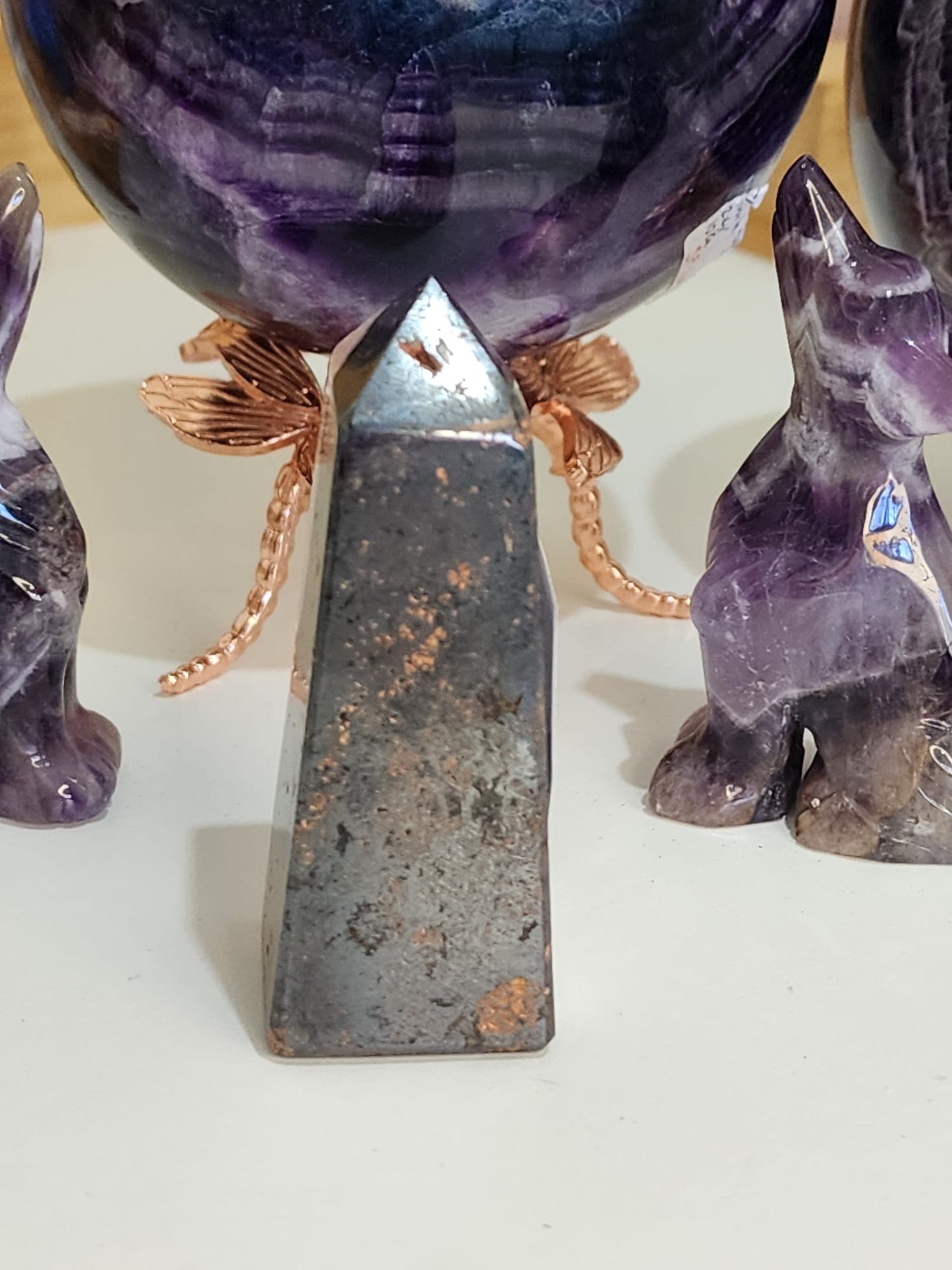 Pink Aragonite Tower