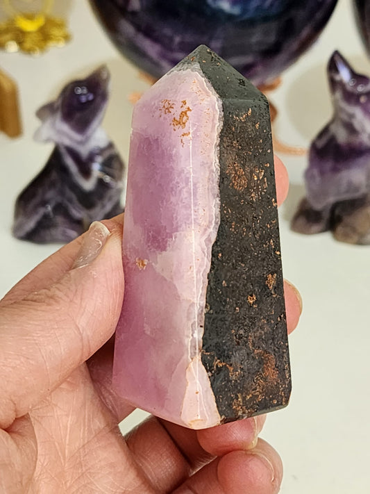 Pink Aragonite Tower