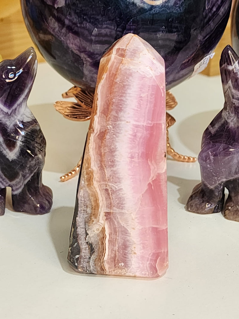 Pink Aragonite Tower