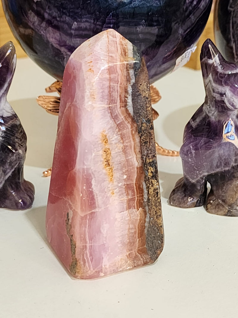 Pink Aragonite Tower