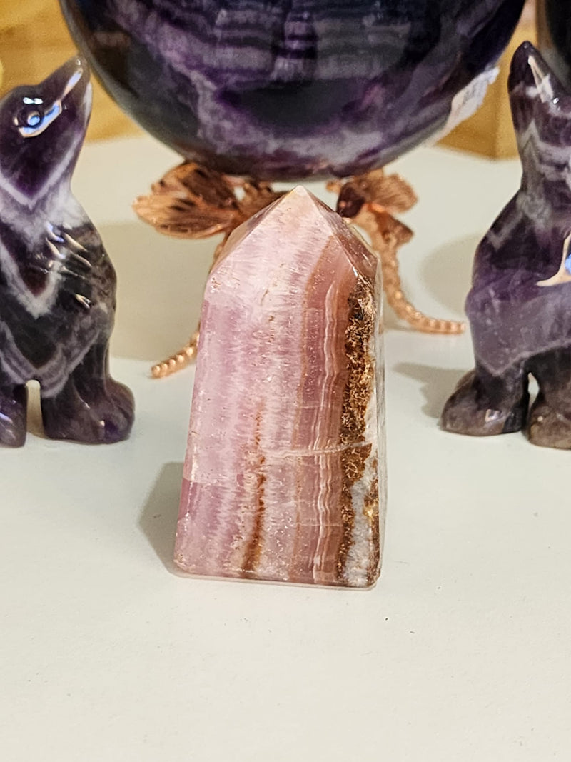 Pink Aragonite Tower