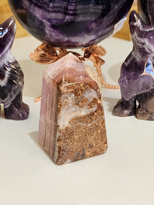 Pink Aragonite Point