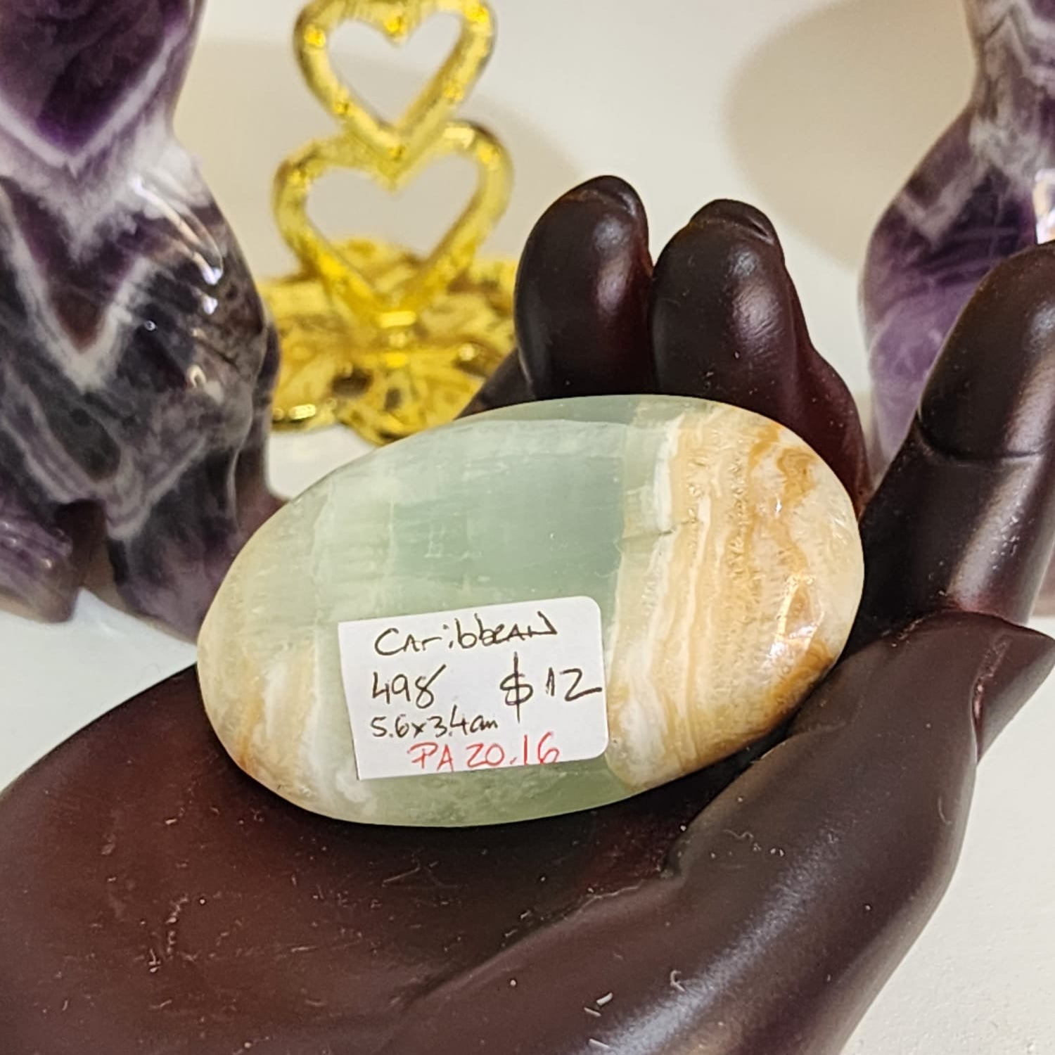 Caribbean Blue Calcite