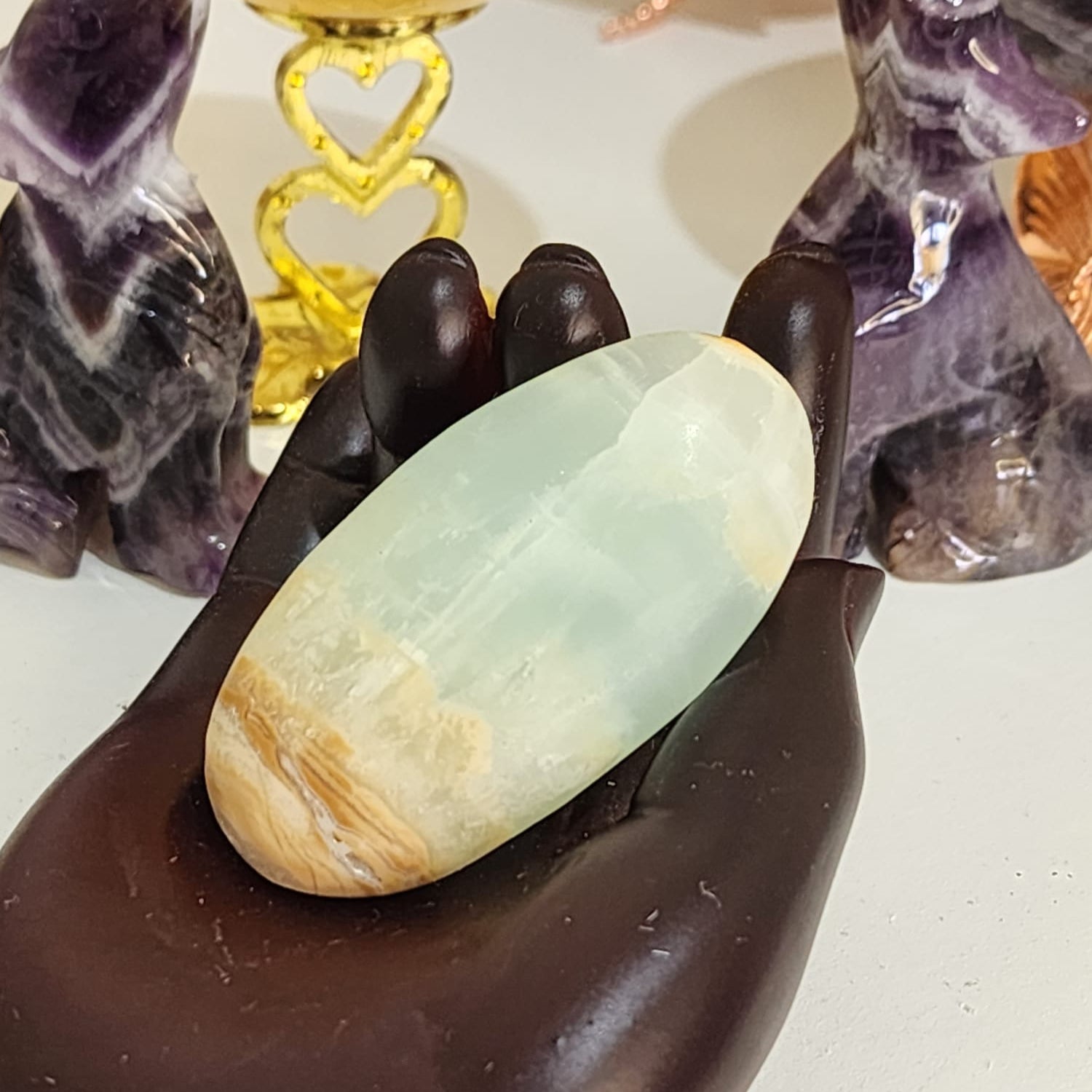 Caribbean Blue Calcite