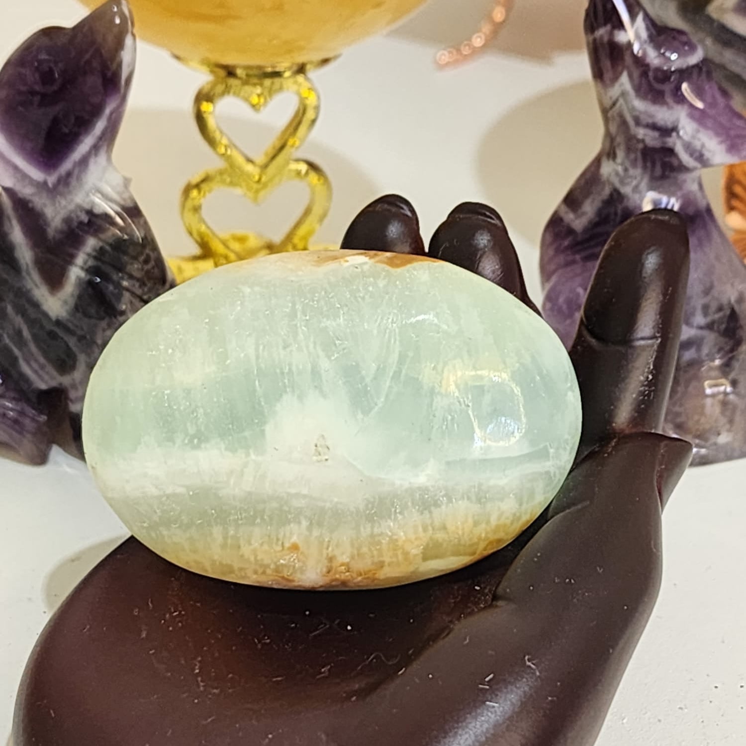 Caribbean Blue Calcite