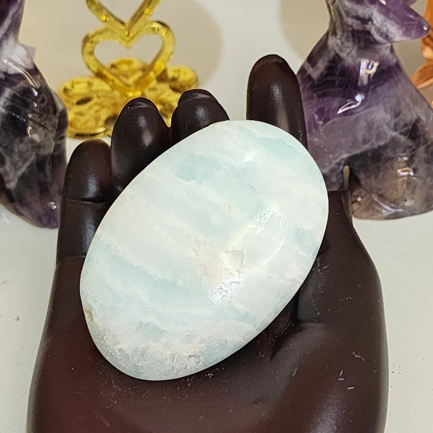 Caribbean Blue Calcite