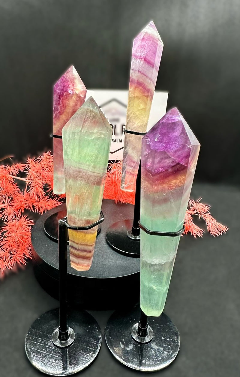Fluorite Wand with stand