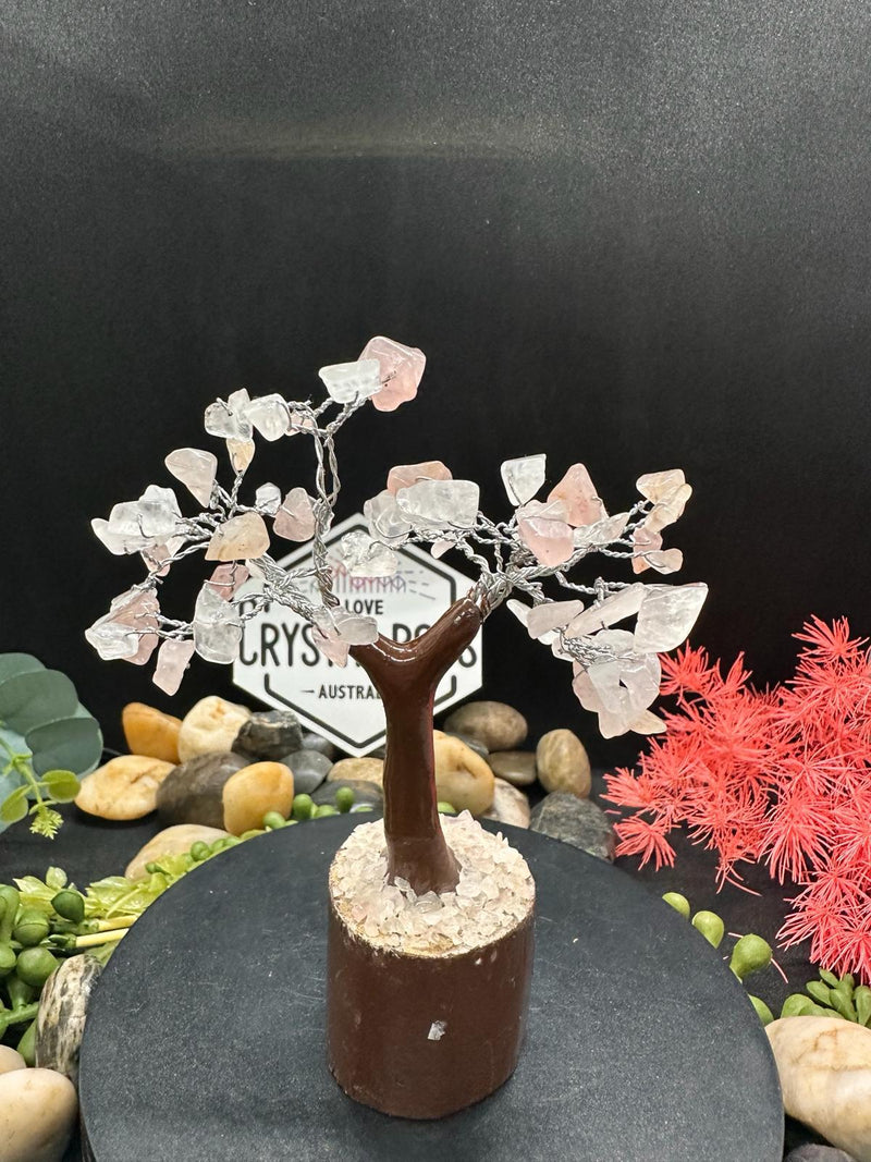 Rose Quartz Tree ~ small