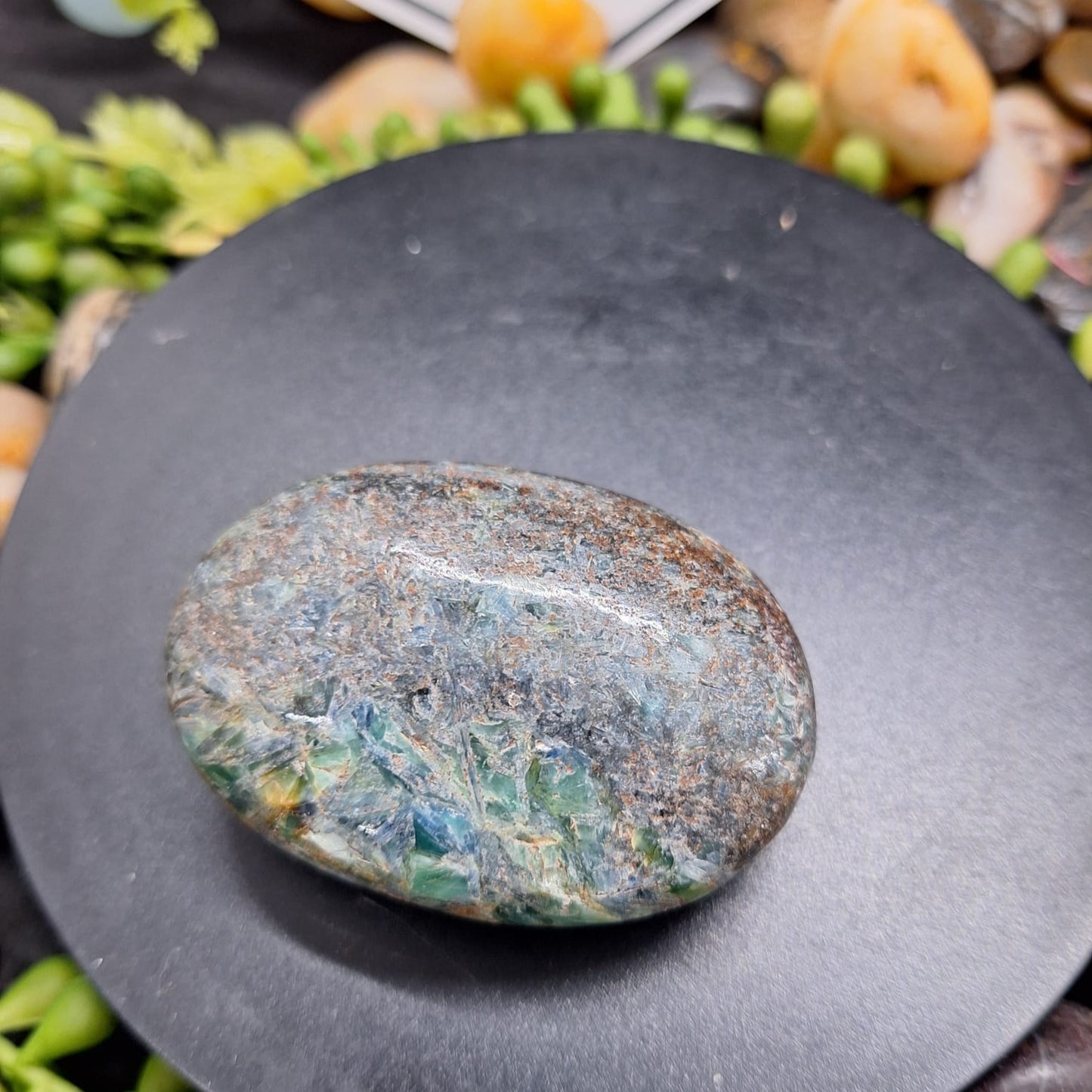Green Kyanite Palm
