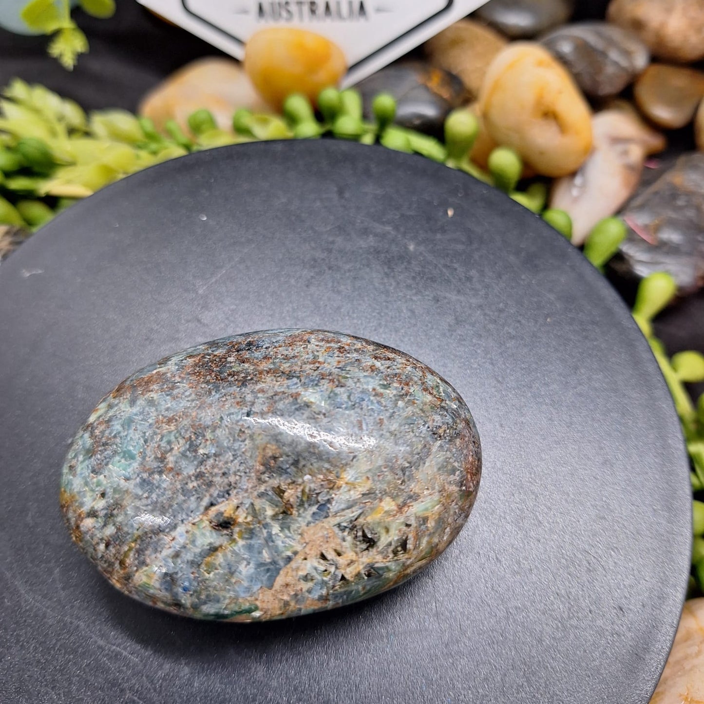 Green Kyanite Palm