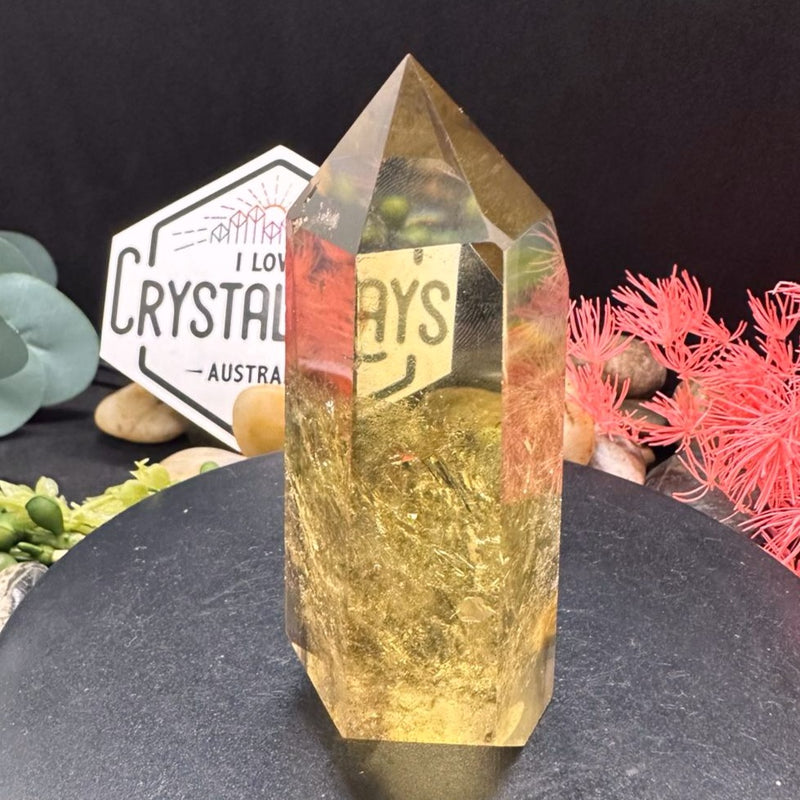 Smokey Citrine Quartz Tower