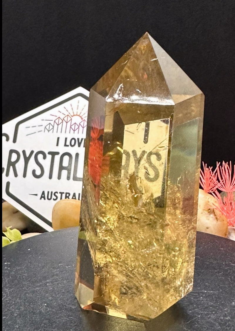 Smokey Citrine Quartz Tower