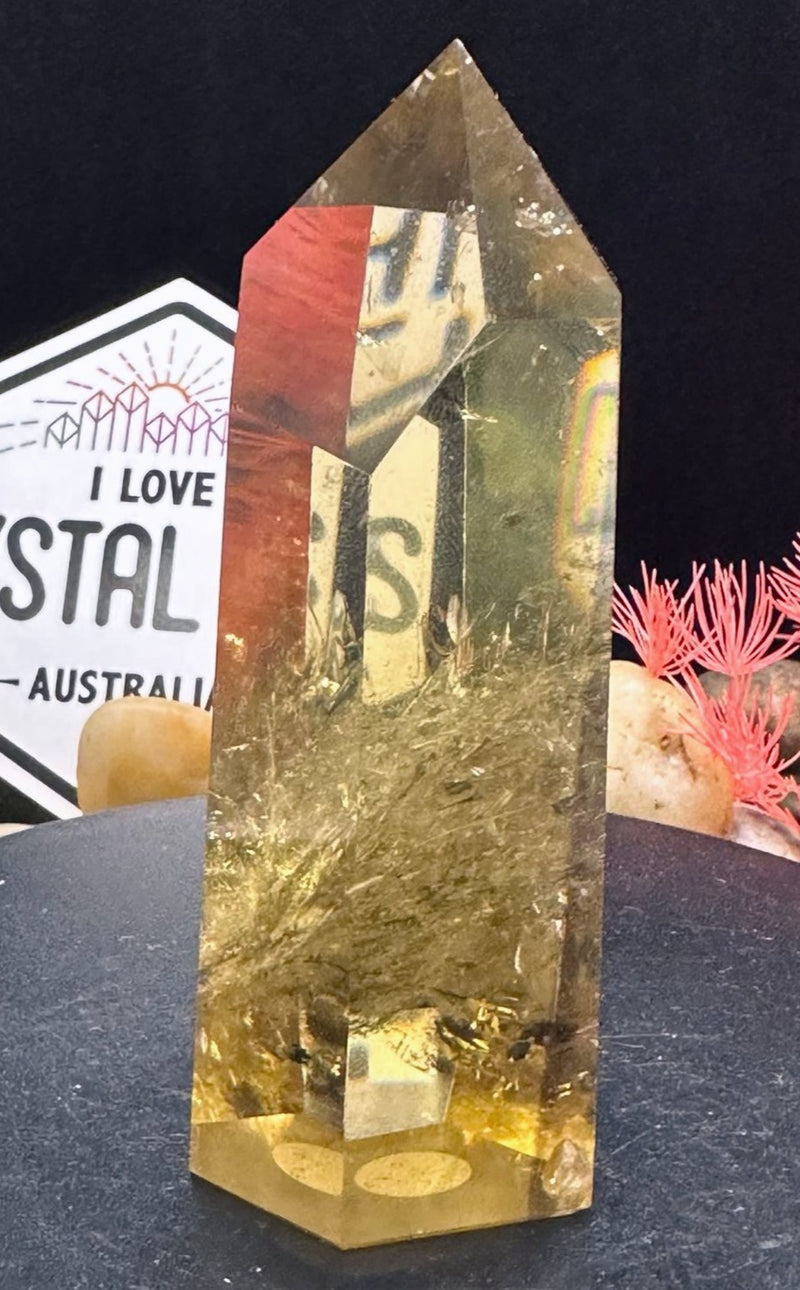 Smokey Citrine Quartz Tower