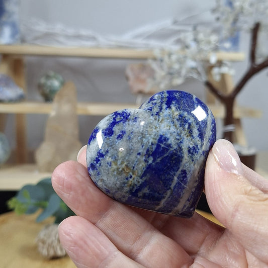 Lapis Lazuli Heart