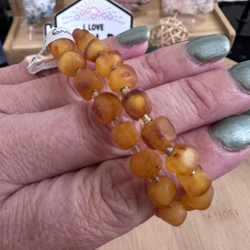 Amber Bracelet 6mm