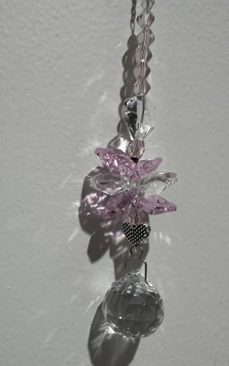 Glass Angel Suncatcher Pendant 