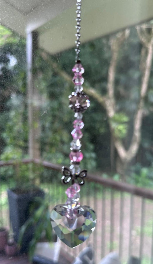 Glass Angel ~ Suncatcher Pendant #2