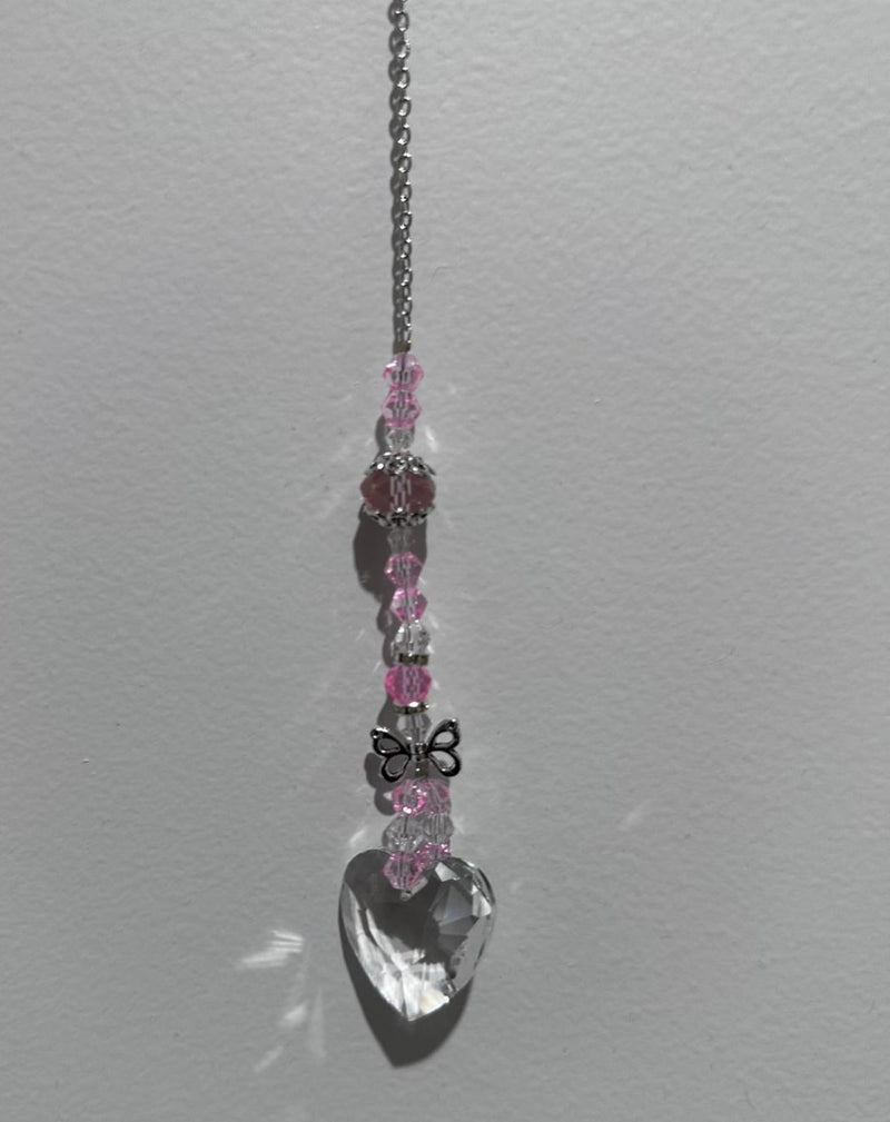 Glass Angel Suncatcher Pendant 