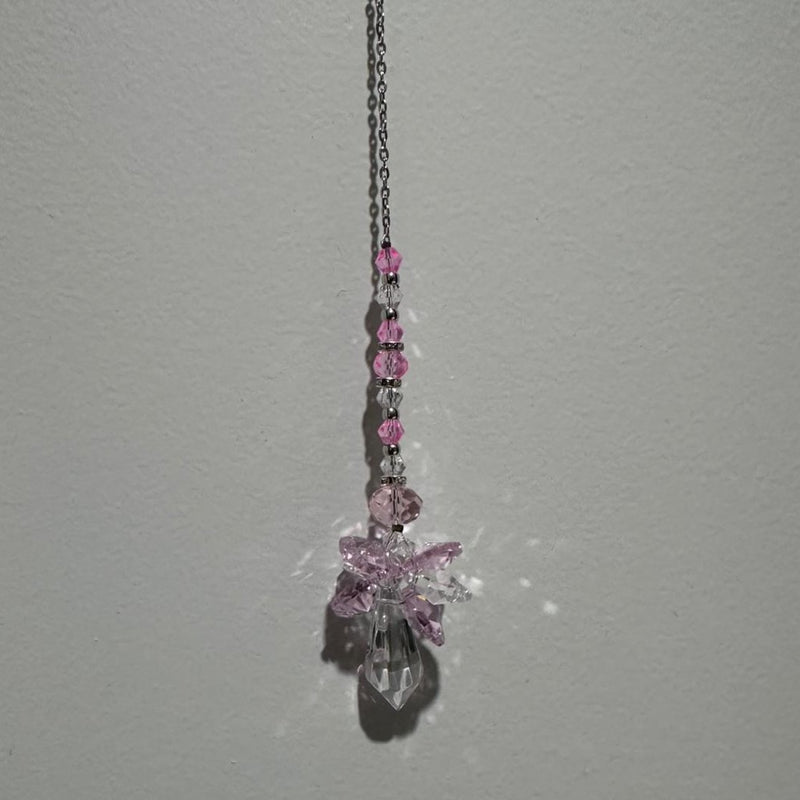 Glass Angel Suncatcher Pendant 