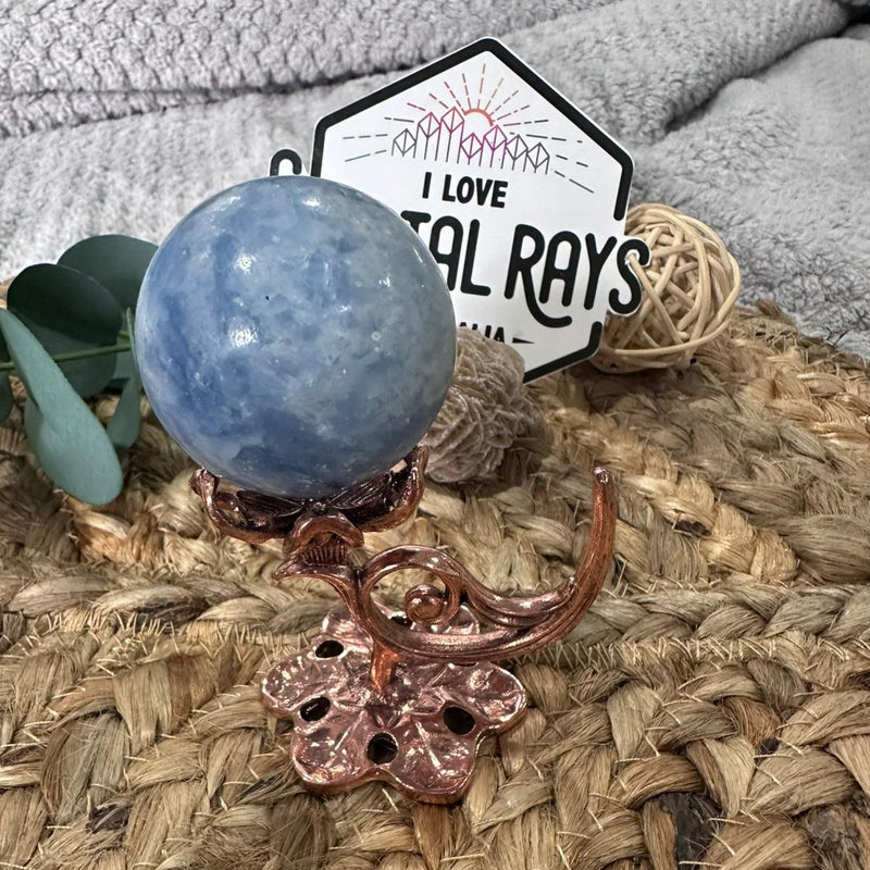 Bohemian Bird Sphere Stand - Rose Gold