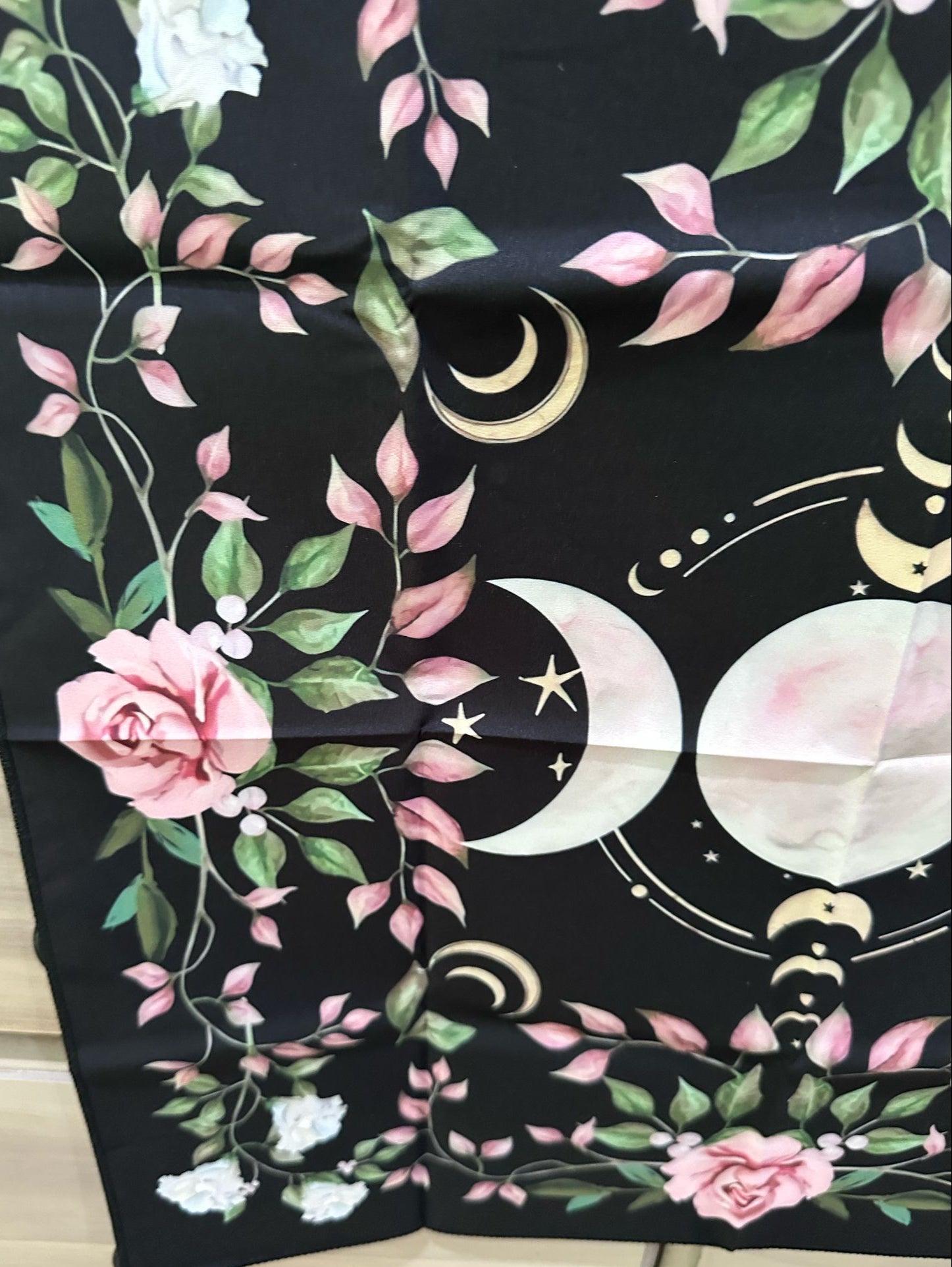 moon phase, rose