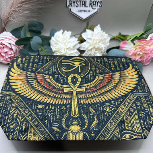 Egypt print ~ cosmetic bags