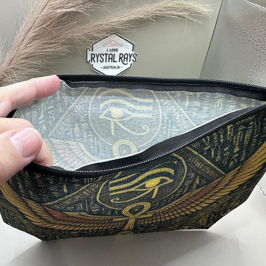 Egypt print ~ cosmetic bags