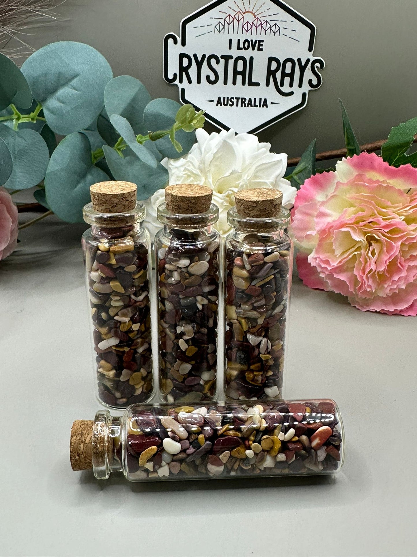 Mookaite Jasper Chip Bottles