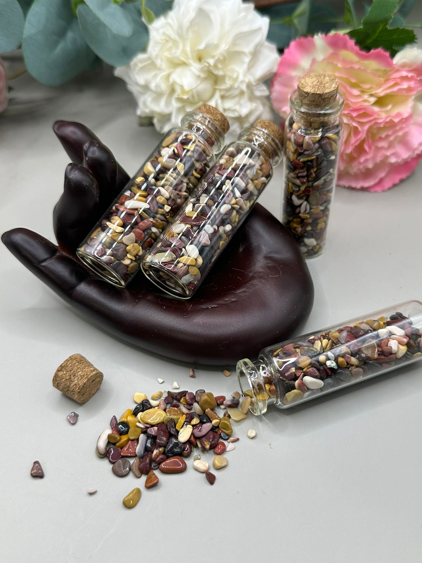Mookaite Jasper Chip Bottles